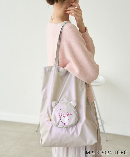ROPE' PICNIC（ロペピクニック）の「【Care Bears(ケアベア)×ROPE' PICNIC】パッカブルエコバッグ（エコバッグ/サブバッグ・レディース・ブラウン/サックスブルー/ピンク/キナリ/ホワイト系その他7・FREE）」の10枚目の写真