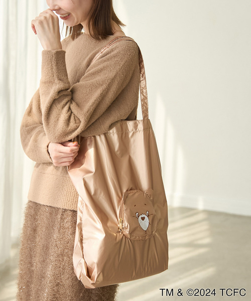 ROPE' PICNIC（ロペピクニック）の「【Care Bears(ケアベア)×ROPE' PICNIC】パッカブルエコバッグ（エコバッグ/サブバッグ・レディース・ブラウン/サックスブルー/ピンク/キナリ/ホワイト系その他7・FREE）」の13枚目の写真