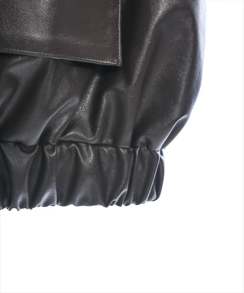 clear（クリア）の「アンティークレザーロング丈ブルゾン[ヴィンテージ フェイクレザー 華奢見え] ≪2025SS新作≫（その他アウター・レディース・ブラック/ブラウン/ライトベージュ・F）」の16枚目の写真