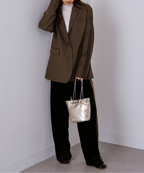 cache cache(カシュ カシュ)の「【cache cache】スネークチェーンメタリックミニバッグ 結婚式 二次会 パーティー フォーマル オケージョン(ハンドバッグ・レディース・シルバー/ブラック/ゴールド・FREE)」の20枚目の写真