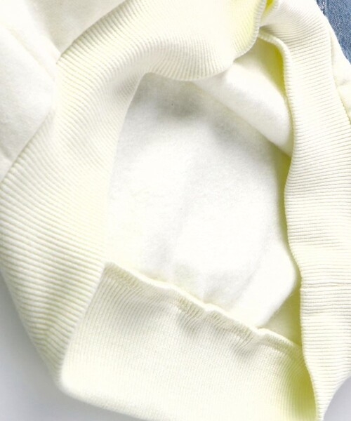 BRANSHES(ブランシェス)の「【あったか/デニムポケット付き】裏起毛トレーナー(スウェット・キッズ・レッド/カラフル/アイボリー/その他・90/80/120/130/150/160/140/110/100)」の7枚目の写真