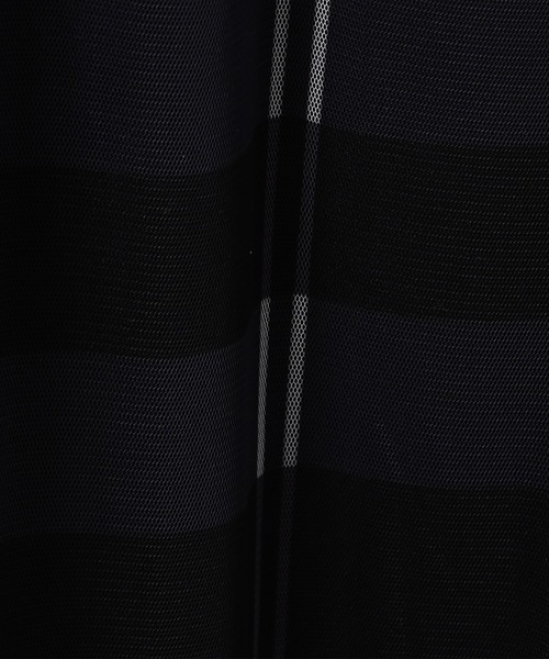 Grand PARK（グランドパーク）の「チュールチェックプリントスカート（スカート・レディース・ブラック/アイボリー/ネイビー/カーキ/グレー/ラベンダー・FREE）」の19枚目の写真