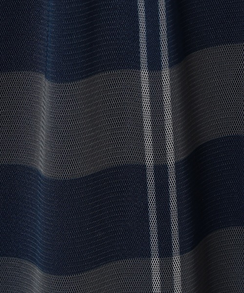 Grand PARK（グランドパーク）の「チュールチェックプリントスカート（スカート・レディース・ブラック/アイボリー/ネイビー/カーキ/グレー/ラベンダー・FREE）」の20枚目の写真