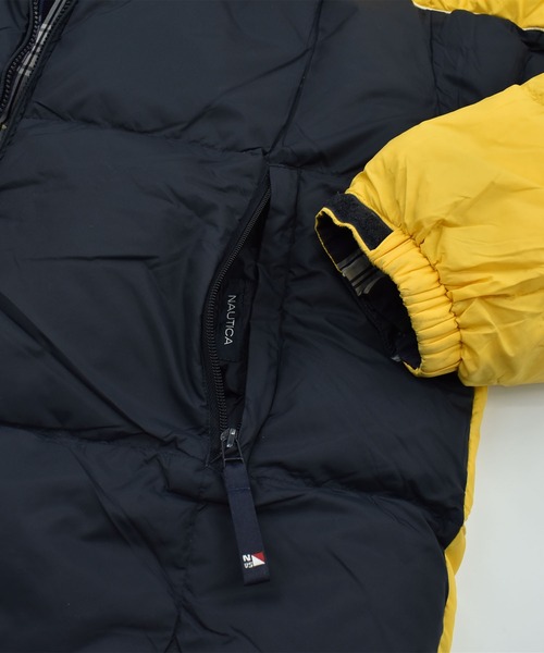 NAUTICA（ノーティカ）の「【ヴィンテージ古着】90’s NAUTICA リバーシブル ダウンジャケット（ダウンジャケット/コート・メンズ・イエロー・X-LARGE）」の9枚目の写真