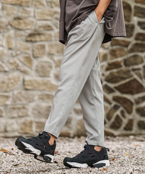 CAMBIO（カンビオ）の「mp13091- TR Relax Tapered Easy Pants イージーパンツ（その他パンツ・メンズ・チャコール/ブラック/ミックスグレー・S/M/L）」の15枚目の写真