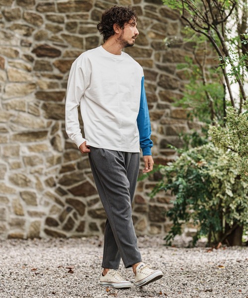 CAMBIO（カンビオ）の「mp13091- TR Relax Tapered Easy Pants イージーパンツ（その他パンツ・メンズ・チャコール/ブラック/ミックスグレー・S/M/L）」の5枚目の写真