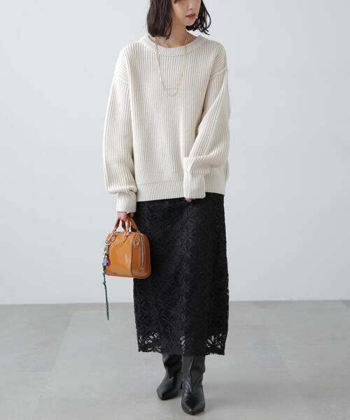 FREE'S MART(フリーズマート)の「◆チュールフラワーシアーナロースカート(スカート・レディース・ブラック/ホワイト・SMALL/MEDIUM)」の8枚目の写真