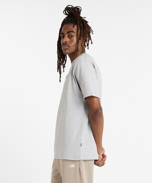NEW BALANCE(ニューバランス)の「Athletics 550 Grey Day ショートスリーブTシャツ(Tシャツ/カットソー・メンズ・ライトグレー/ブラック・XX-LARGE/X-LARGE/LARGE/MEDIUM/SMALL)」の8枚目の写真