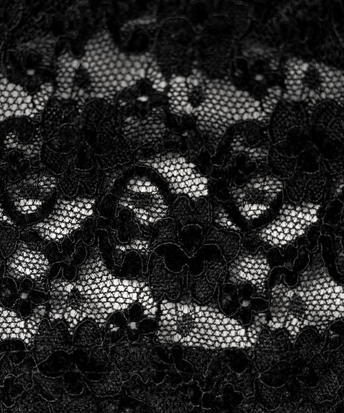 me+em select（ミームセレクト）の「※※【 ２color 】Vネックスリムラインレーストップス ／ V-neck slimline lace tops（その他トップス・レディース・ホワイト/ブラック・FREE）」の22枚目の写真