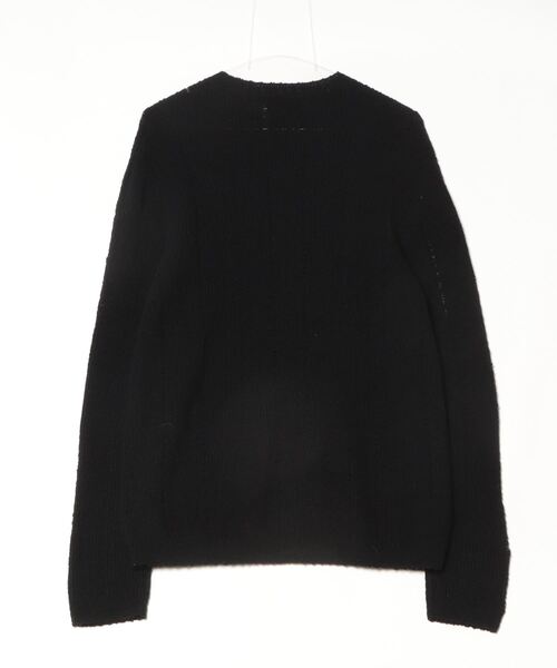 ALLSAINTS(オールセインツ)の「HADES LADDERED CREW NECK JUMPER | HADES ラダー クルー ネック ニット・セーター(ニット/セーター・メンズ・ブラック・M/S/XS/L)」の6枚目の写真