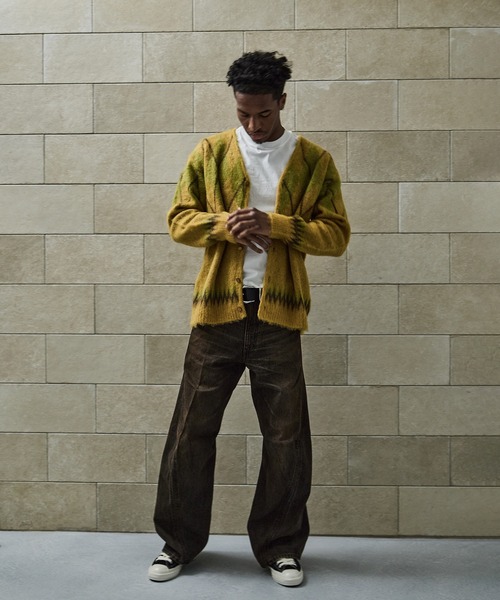 T⭐︎♡デニム、reposeパンツ AMBIDEX Store △ローデニム ルーズパンツ(M コン): iki