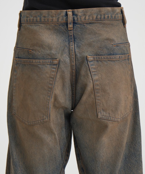 3D TWISTED WIDE LEG JEANS（デニムパンツ）｜NVRFRGT（ネヴァー