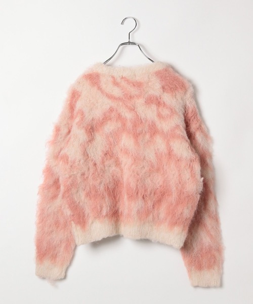 BAYFLOW（ベイフロー）の「ジャガードロングヘアーニットプルオーバー（ニット/セーター・レディース・アイボリー/ブラウン/グレー・FREE）」の10枚目の写真