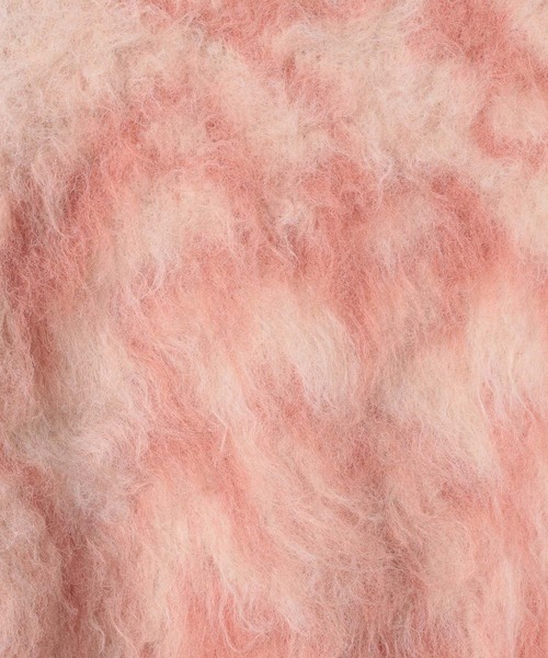 BAYFLOW（ベイフロー）の「ジャガードロングヘアーニットプルオーバー（ニット/セーター・レディース・アイボリー/ブラウン/グレー・FREE）」の7枚目の写真