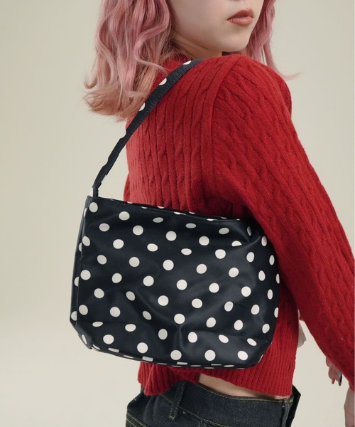 Port（ポート）の「【 SORUTT / ソルト 】 水玉 ドット ショルダーバッグ ＃（ショルダーバッグ・レディース・レッド/ホワイト/ブラック・FREE）」の19枚目の写真