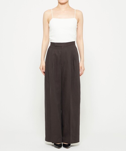 uncrave クリスピー リネン ハイウエスト タック パンツ アンクレイヴ 楽天市場】＼FINAL SALE／【50％OFF】uncrave WHITE ×MMN【別注