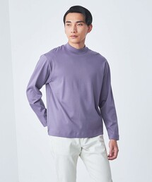green label relaxing | L/A ポンチ モックネック カットソー(Tシャツ/カットソー)