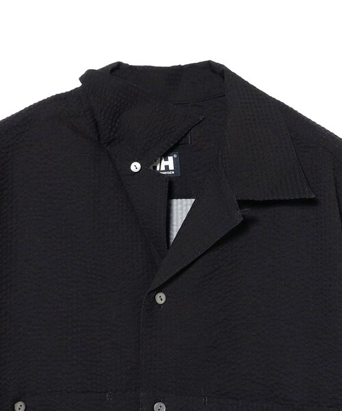 HELLY HANSEN（ヘリーハンセン）の「【別注】HELLY HANSEN / マリンリゾート ショートスリーブ シャツ（シャツ/ブラウス・メンズ・ブラック・XL/L/M/S）」の15枚目の写真