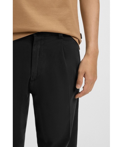 BOSS(ボス)の「テーパードフィットパンツ ストレッチツイル(その他パンツ・メンズ・ライトブラウン/ダークブルー/ブラック・35/40/30/31/32/34/36/38/33/35/34/36/32/34/32/30/32/32/32/38/32)」の11枚目の写真
