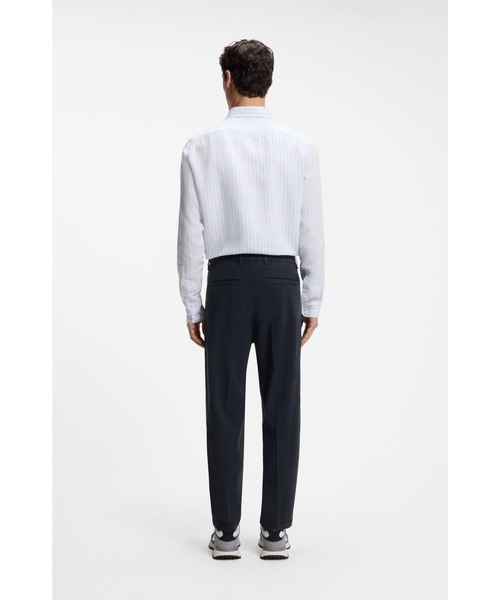 BOSS(ボス)の「テーパードフィットパンツ ストレッチツイル(その他パンツ・メンズ・ライトブラウン/ダークブルー/ブラック・35/40/30/31/32/34/36/38/33/35/34/36/32/34/32/30/32/32/32/38/32)」の17枚目の写真