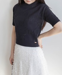 RANDA | モノグラムニットトップス(ニット/セーター)