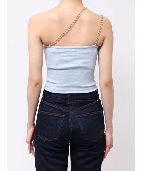 EVRIS（エヴリス）の「ダブルチェーンワンショルトップス（キャミソール・レディース・ブラック/ブルー/グレー・FREE）」の22枚目の写真