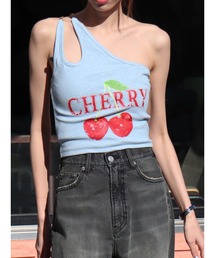 EVRIS | ダブルチェーンワンショルトップス(キャミソール)