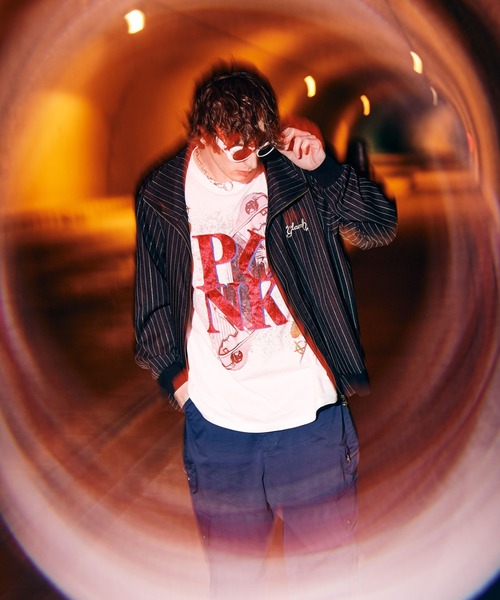 glamb(グラム)の「Punk Prayer T-Shirt / パンクプレイヤーTシャツ(Tシャツ/カットソー・メンズ・ホワイト/ブラック・S/M/L)」の6枚目の写真