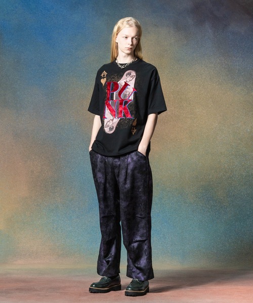 glamb(グラム)の「Punk Prayer T-Shirt / パンクプレイヤーTシャツ(Tシャツ/カットソー・メンズ・ホワイト/ブラック・S/M/L)」の5枚目の写真