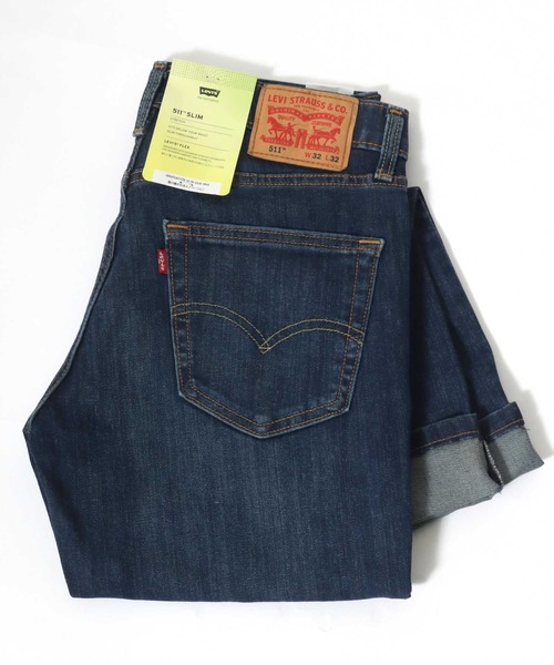 Levi's(リーバイス)の「Levi's/リーバイス 511 SLIM FIT ストレッチデニム スリム フィットストレート(デニムパンツ・メンズ・サックスブルー/インディゴブルー/ブルー・32inch/30inch/34inch/36inch/31inch/33inch)」の21枚目の写真