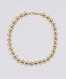 【kiehtova】FLOUR CHAIN NECKLACE/フラワーチェーンネックレス KT16