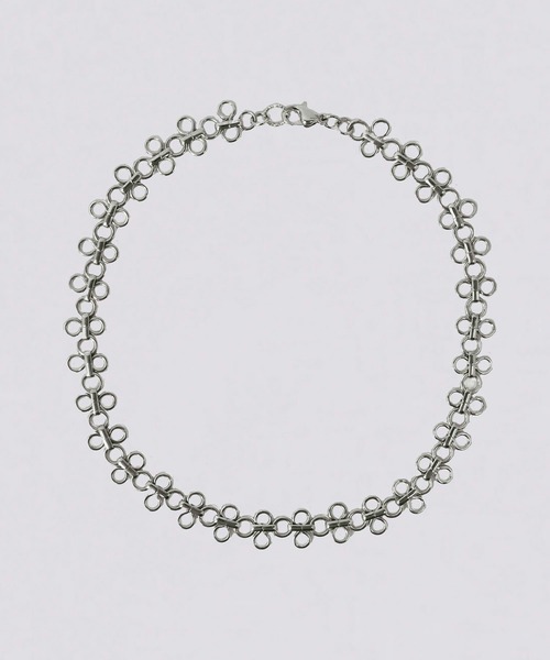 kiehtova（キエトヴァ）の「【kiehtova】FLOUR CHAIN NECKLACE/フラワーチェーンネックレス KT16（ネックレス・レディース・ゴールド/シルバー・FREE）」の8枚目の写真