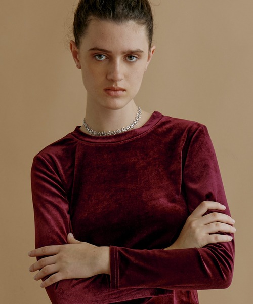 kiehtova（キエトヴァ）の「【kiehtova】FLOUR CHAIN NECKLACE/フラワーチェーンネックレス KT16（ネックレス・レディース・ゴールド/シルバー・FREE）」の6枚目の写真