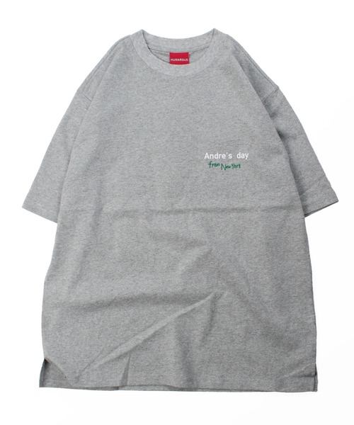 HUMAROUS(ヒューマラス)の「HUMAROUS Andre's day Tee(Tシャツ/カットソー・レディース・杢グレー/オフホワイト/ブラック/ブルー・MEDIUM/X-LARGE/LARGE)」の20枚目の写真