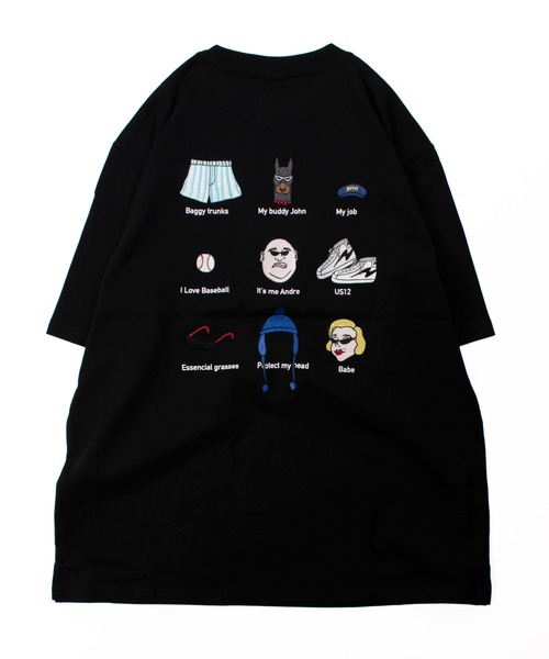 HUMAROUS(ヒューマラス)の「HUMAROUS Andre's day Tee(Tシャツ/カットソー・レディース・杢グレー/オフホワイト/ブラック/ブルー・MEDIUM/X-LARGE/LARGE)」の19枚目の写真