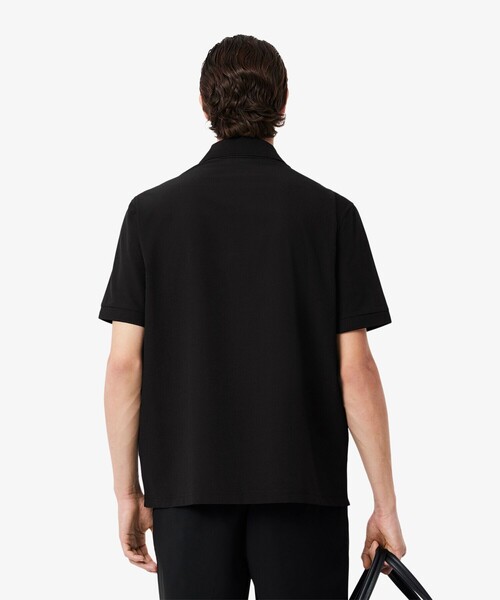 新品】LACOSTE ラコステ 高通気ファブリック ブレイサブルストレッチ ポロ セール】高通気ファブリック ブレイサブルストレッチ半袖