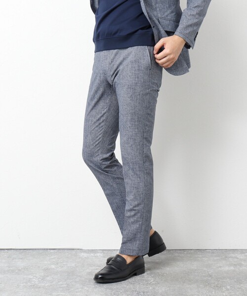 NOLLEY’S(ノーリーズ)の「《ビジカジ/セットアップ対応》COOL DOTS/クールドッツ PT 25SS(その他パンツ・メンズ・ネイビー/チャコールグレー/ブルー/インディゴブルー・M/S/XL/L)」の4枚目の写真