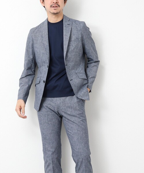 NOLLEY’S(ノーリーズ)の「《ビジカジ/セットアップ対応》COOL DOTS/クールドッツ PT 25SS(その他パンツ・メンズ・ネイビー/チャコールグレー/ブルー/インディゴブルー・M/S/XL/L)」の20枚目の写真