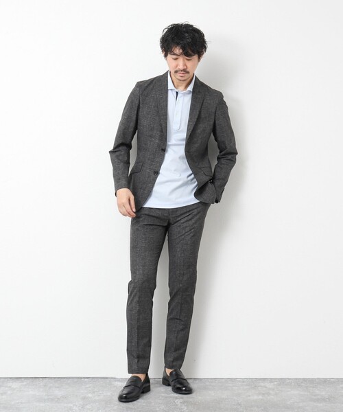 NOLLEY’S(ノーリーズ)の「《ビジカジ/セットアップ対応》COOL DOTS/クールドッツ PT 25SS(その他パンツ・メンズ・ネイビー/チャコールグレー/ブルー/インディゴブルー・M/S/XL/L)」の8枚目の写真