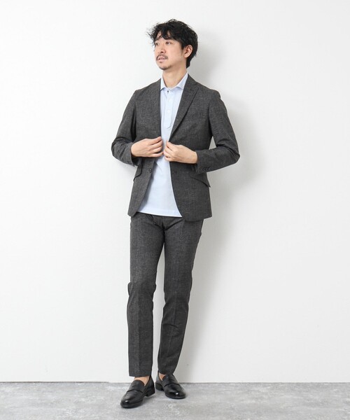 NOLLEY’S(ノーリーズ)の「《ビジカジ/セットアップ対応》COOL DOTS/クールドッツ PT 25SS(その他パンツ・メンズ・ネイビー/チャコールグレー/ブルー/インディゴブルー・M/S/XL/L)」の9枚目の写真