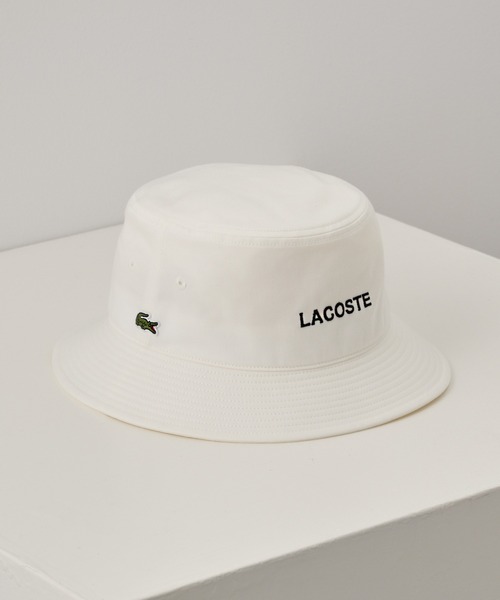 LACOSTE(ラコステ)の「【LACOSTE】LACOSTE ロゴハット L1373 CBS(ハット・メンズ・ネイビー/ホワイト/ブラック・FREE)」の3枚目の写真