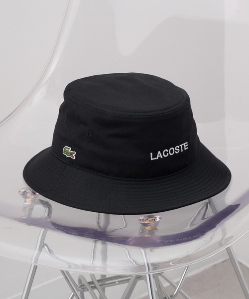 LACOSTE(ラコステ)の「【LACOSTE】LACOSTE ロゴハット L1373 CBS(ハット・メンズ・ネイビー/ホワイト/ブラック・FREE)」の1枚目の写真