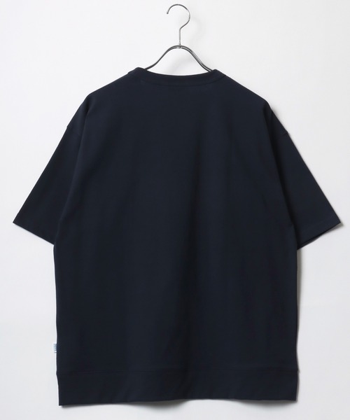 DISCUS（ディスカス）の「2026SS DISCUS/ディスカス オーバーサイズ USAコットン ワッペンロゴ刺繍 半袖 Tスウェット レディース メンズ トレーナー（Tシャツ/カットソー・レディース・オフホワイト/アッシュグレー/ブラック/ベージュ/ネイビー/ピンク/グリーン/ブルー/スミクロ・M/L/LL）」の19枚目の写真