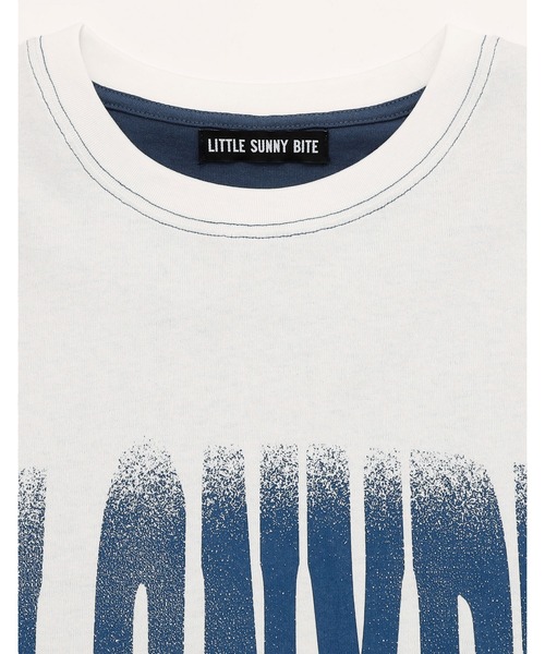 Little sunny bite(リトルサニーバイト)の「【RS】【Little Sunny Bite】little sunny bite big tee(Tシャツ/カットソー・レディース・ホワイト/ブラック・SMALL/MEDIUM)」の7枚目の写真