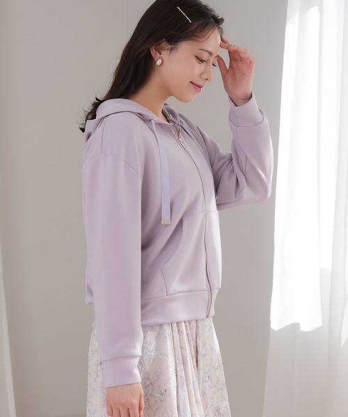 スフレタッチダンボールパーカー（パーカー）｜ASTORIA ODIER