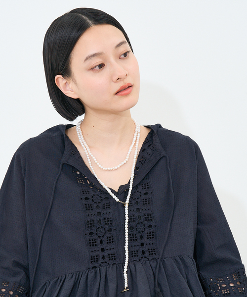 collex（コレックス）の「【Ljud/ユード】淡水バロックパールロングネックレス（ネックレス・レディース・ゴールド・フリー）」の2枚目の写真