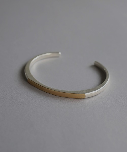 TEN.（テン）の「SILVER925 18KGP プレイナーバングル M（ブレスレット