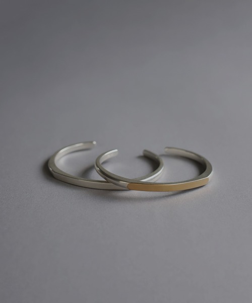 TEN.（テン）の「SILVER925 18KGP プレイナーバングル M（ブレスレット