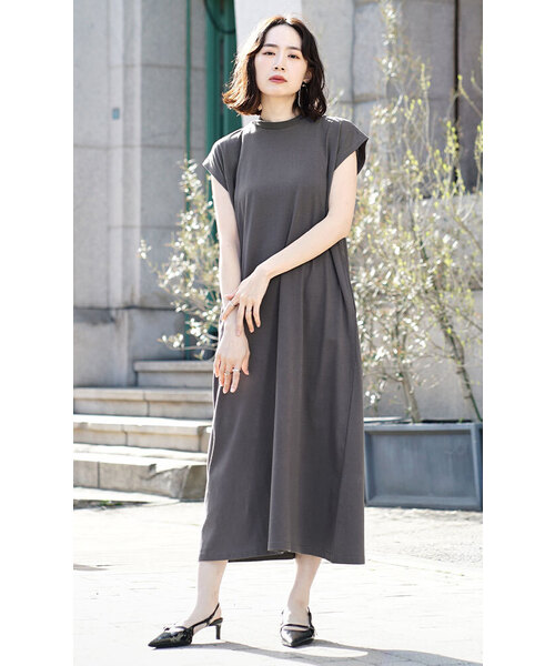 セール】URBAN PLUS フレンチスリーブワンピース（ワンピース