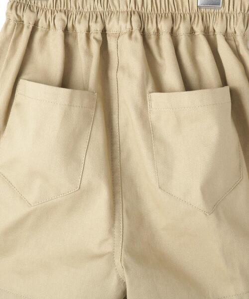 SHOO・LA・RUE（シューラルー）の「【100-150cm】大人ぽい着こなしに サイドレースアップ ショートパンツ（その他パンツ・キッズ・ブラック/ベージュ・10/11/12/13/14/15 ）」の6枚目の写真